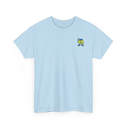 Short Sleeve Light Blue Tennis Tee Shirt