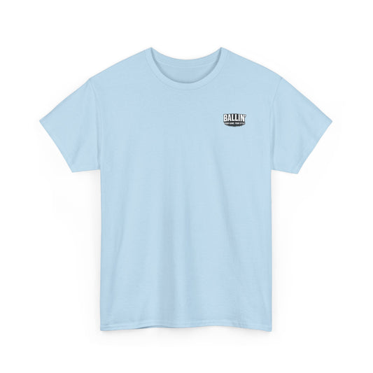 Short Sleeve Light Blue Logo Tee Shirt