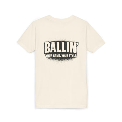 Short Sleeve Natural Soccer Tee Shirt