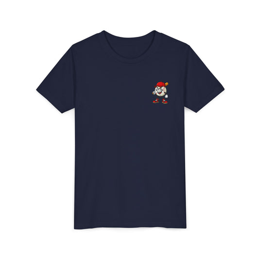 Short Sleeve Navy Baseball Tee Shirt