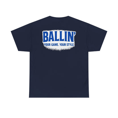 Short Sleeve Navy Lacrosse Tee Shirt