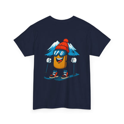 Navy Blue Ski Tee Shirt