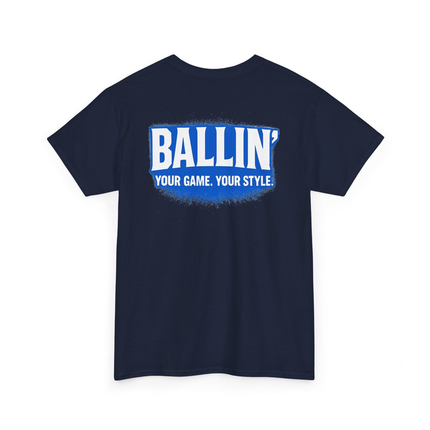 Short Sleeve Navy Tennis Tee Shirt