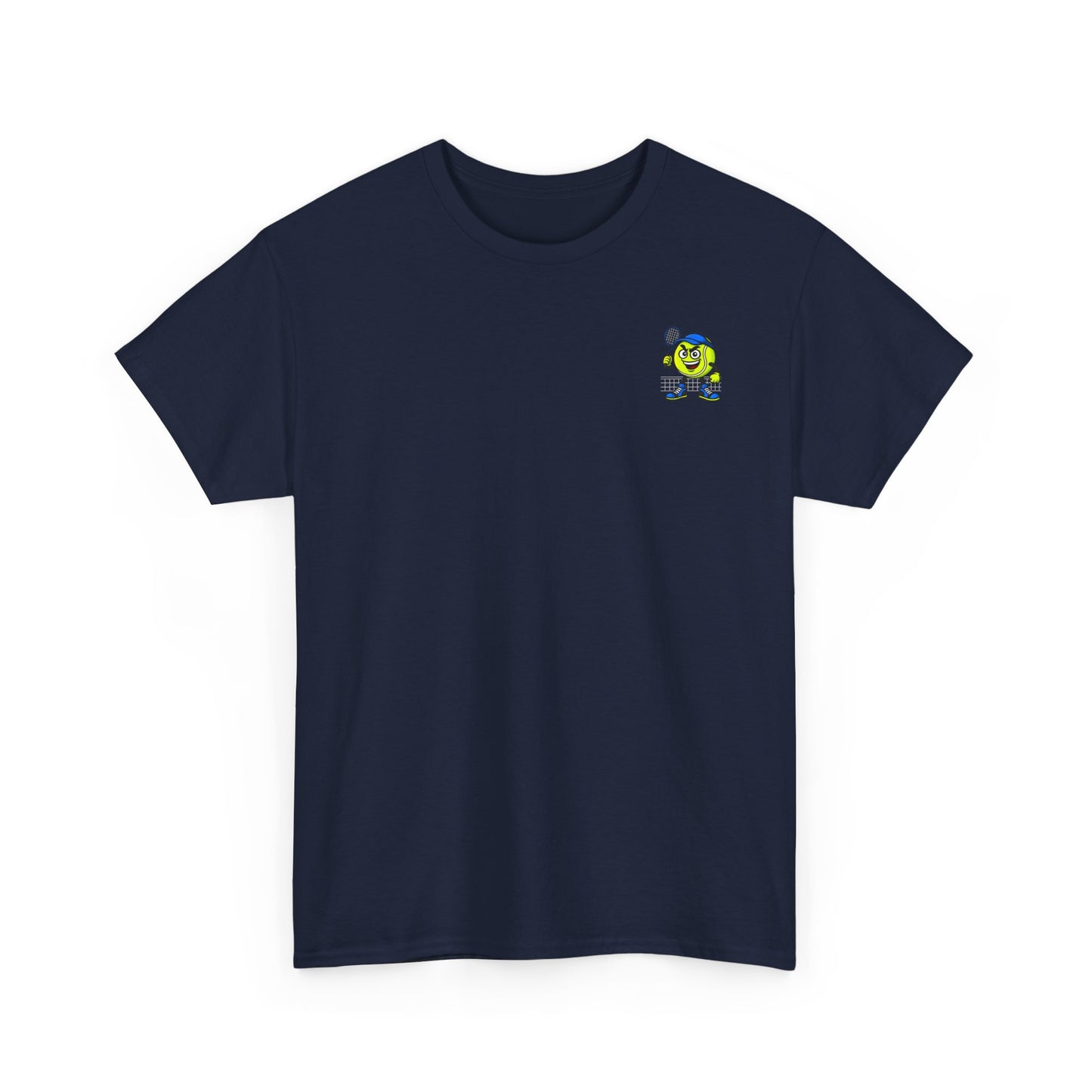 Short Sleeve Navy Tennis Tee Shirt