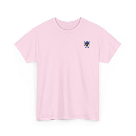 Short Sleeve Hockey Pink Tee Shirt