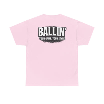 Short Sleeve Pink Logo Tee Shirt