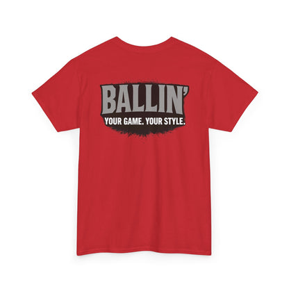 Short Sleeve Gamer Red Tee Shirt