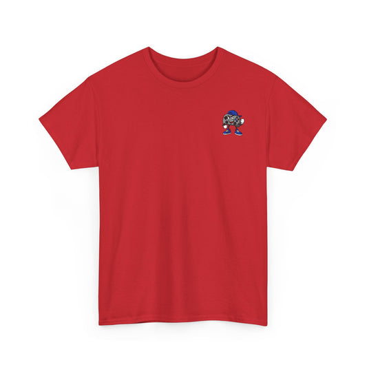 Short Sleeve Gamer Red Tee Shirt
