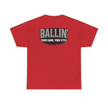 Short Sleeve Hockey Red Tee Shirt