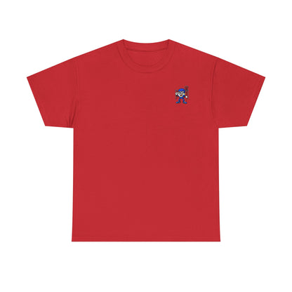 Short Sleeve Red Lacrosse Tee Shirt