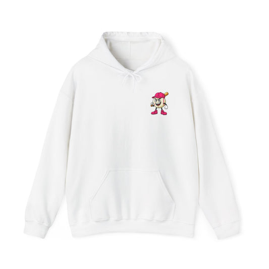 Breast Cancer Baseball White Sweatshirt
