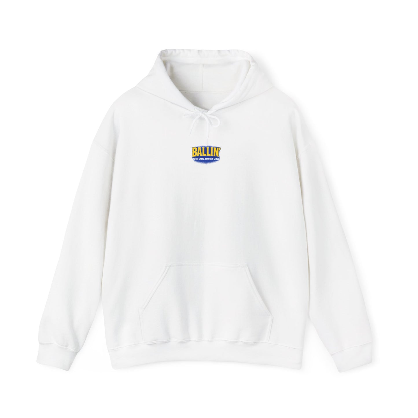 White  Logo Mayhem Sweatshirt