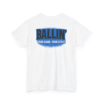 Short Sleeve Hockey White Tee Shirt
