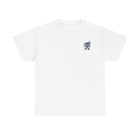 Short Sleeve White Lacrosse Tee Shirt