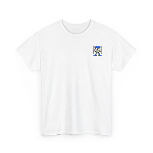Short Sleeve White Soccer Tee Shirt