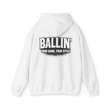 Baseball White Sweatshirt