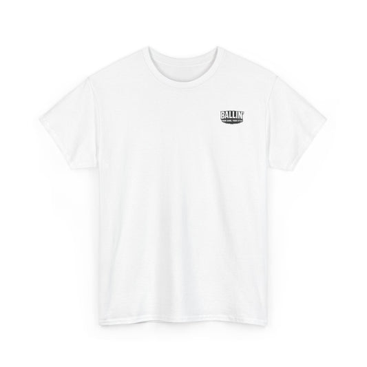 Short Sleeve White Logo Tee Shirt