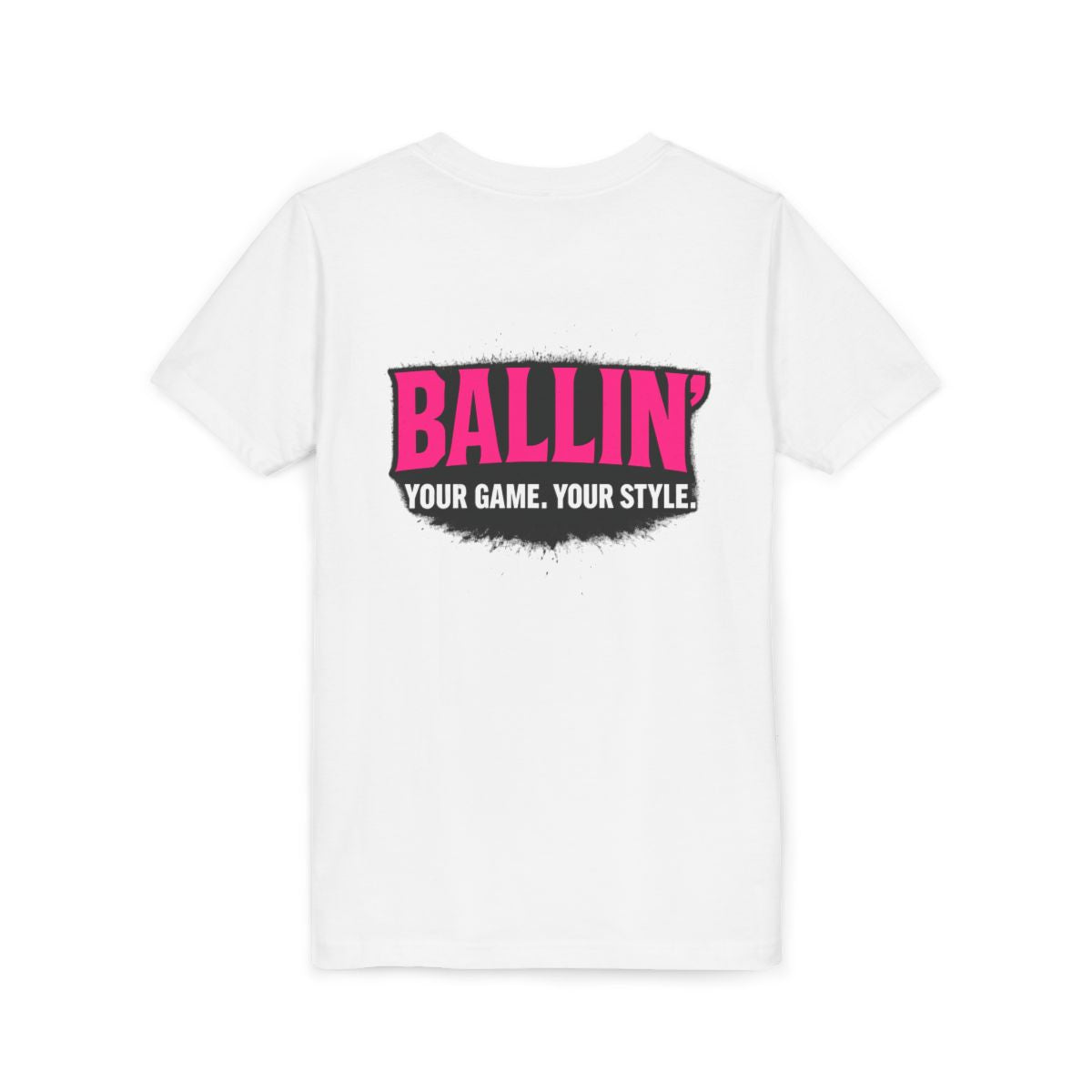 Short Sleeve White Breast Cancer Football Tee Shirt