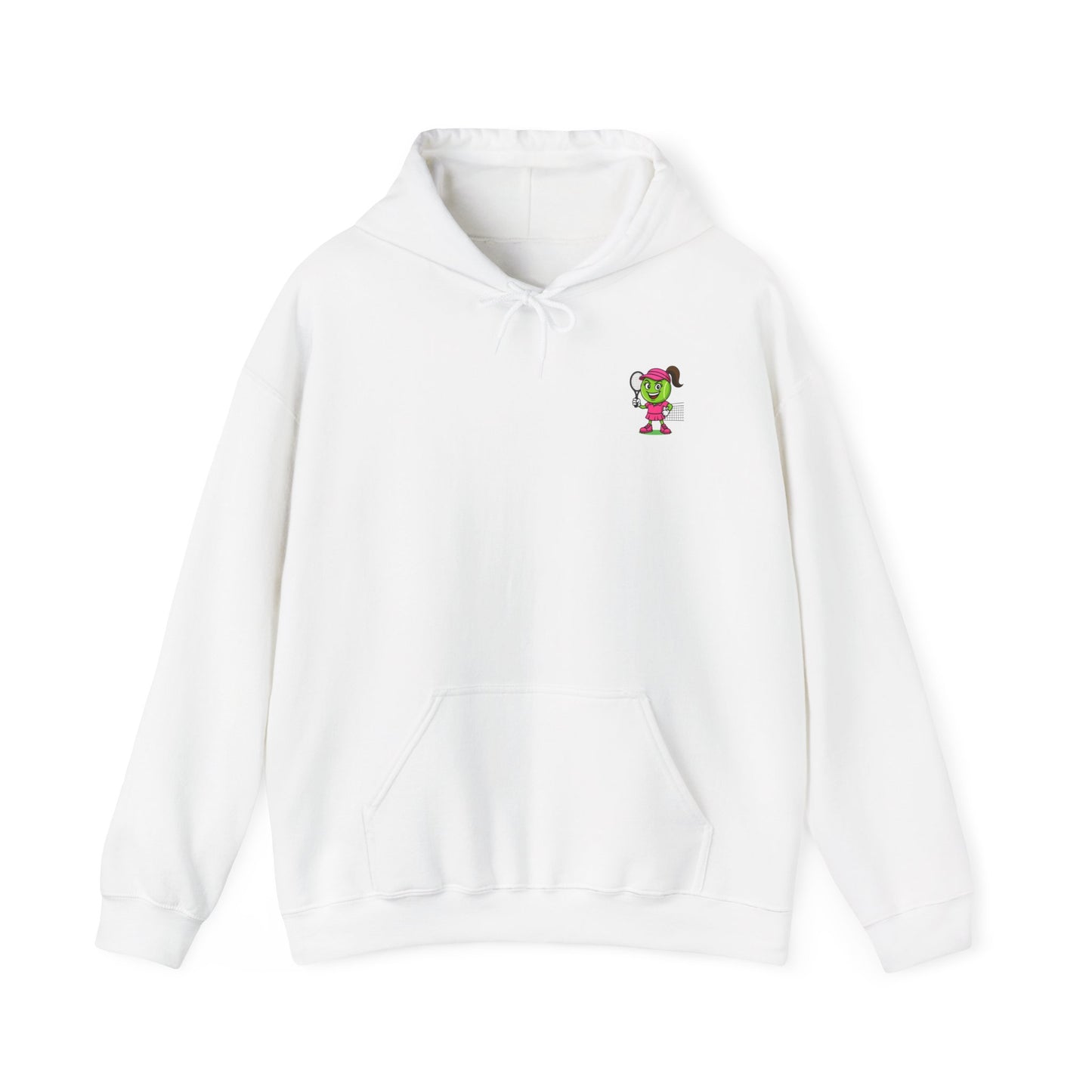 White Tennis Girl Sweatshirt