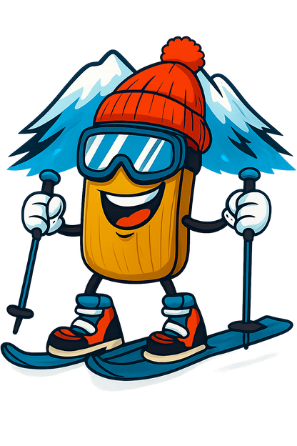 Black Ski Sweatshirt